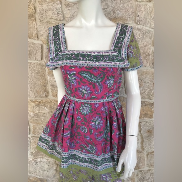 Gorgeous Rare Vintage 1950s Ruth Starling Originals Multi Floral Print Dress - Picture 7 of 15